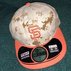 Camo SF Giants hat